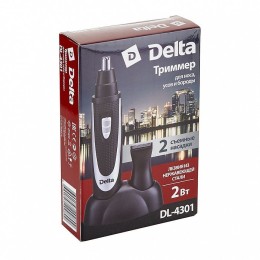 DELTA Триммер DL 4301 черный с серебристым