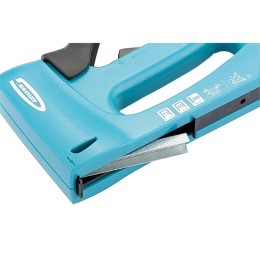 Gross Степлер мебельный, пластиковый корпус, регулировка удара, тип скобы 13, 53, 300, 6-16мм 41003 41003