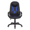 Кресло игровое Бюрократ VIKING-8/BL+BLUE черный/синий искусственная кожа 1078866