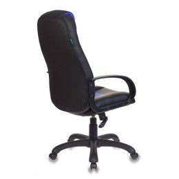 Бюрократ Кресло игровое VIKING-8/BL+BLUE черный/синий искусственная кожа 1078866