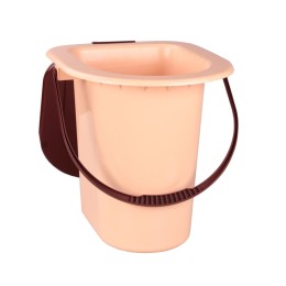 АЛЬТЕРНАТИВА Ведро-туалет 18 л. М 1525 бежевый
