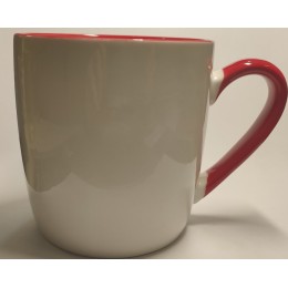 КОРАЛЛ Кружка 450 мл. GJ570 бело-красный