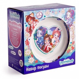 DELTA Набор посуды д/завтрака 3 пр. Энчантималс общий КРС 880