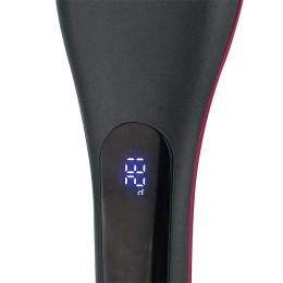 DELTA Терморасческа-стайлер LUX DL 0533 черная с розовым