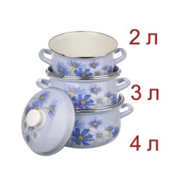 КМК Керчь Набор кастрюль (6пр.) Таисия 1