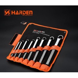HARDEN Набор накидных ключей 8шт 540109