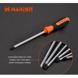 HARDEN Ударная крестовая отвертка PH2x150мм 550329