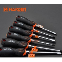 HARDEN Профессиональная усиленная крестовая отвертка PH3x150мм 550386
