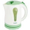 Электрический чайник Delta DL 1017 белый с зеленым
