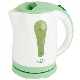 DELTA Электрический чайник DL 1017 белый с зеленым