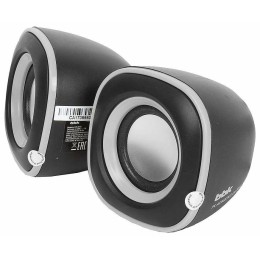 BBK Колонки CA 301S 2.0 черный/металлик 3Вт 1012525
