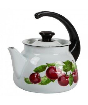 КМК Эмалированный чайник 3,0л. 42704 122/6 белый
