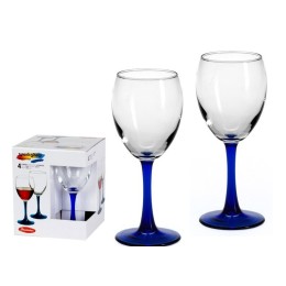 PASABAHCE Набор бокалов для вина IMPERIAL BLUE WORKSHOP 240 мл.(4шт) 44799 BBM