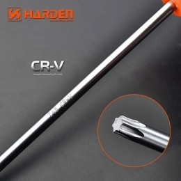 HARDEN Профессиональный T-образный шестигранный ключ звездочка 5х150мм 540725