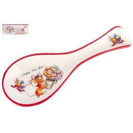 КОРАЛЛ Подставка для ложки Мышка с цветами HC172-NY25