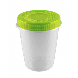 БЫТПЛАСТ Емкость 1,1 л. Кристалл 4311064 микс