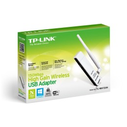 TP-Link Сетевой адаптер беспроводной 150 Мбит/с USB WiFi TL-WN722N 971018