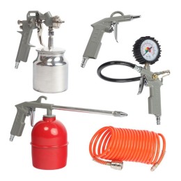 PATRIOT Компрессор EURO 50-260К, набор пневмоинструмента KIT 5B, 1,8 кВт