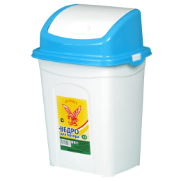 АР ПЛАСТ Ведро для мусора 7 л. 02030 микс