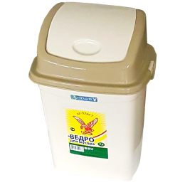 АР ПЛАСТ Ведро для мусора 7 л. 02030 микс
