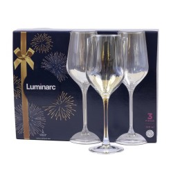 LUMINARC Набор бокалов для вина Selekt Golden Chameleon 350 мл.(3шт) P 2476