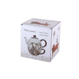 КОРАЛЛ Набор чайный 1/2 пр. Идиллия ZF1124-11