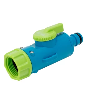 Palisad Адаптер штуцерный 3/4", быстросъемный, с переключателем 65752