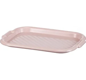 М-ПЛАСТИКА Поднос 27*39 см М 1110 чайная роза