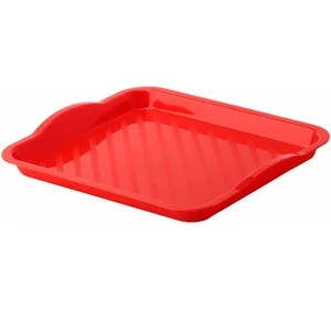 М-ПЛАСТИКА Поднос 25*29 см малый М 1109 красный