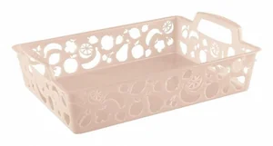 БЫТПЛАСТ Поднос-корзинка 36,7*26 см 4312642 микс