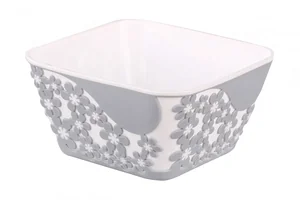 АЛЬТЕРНАТИВА Салатник 1,0 л. Бархат М 7278 серый