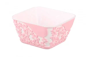 АЛЬТЕРНАТИВА Салатник 0,5 л. Бархат М 7273 розовый