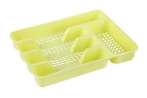 АЛЬТЕРНАТИВА Лоток для столовых приборов Капелька М 7079 лайм