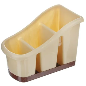 DD STYLE Подставка для столовых приборов 14003 коричнево-бежевый