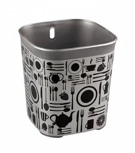 БЫТПЛАСТ Подставка для столовых приборов с декором 4312465 микс