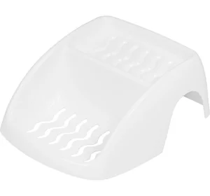 М ПЛАСТИКА Мыльница на ванну М 2221 белый