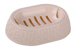 АЛЬТЕРНАТИВА Мыльница Вязаное плетение М 6899 бежевый