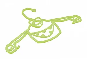 БЫТПЛАСТ Вешалка для детской одежды 29,5 см 4313022 микс