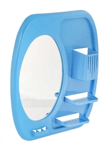 АЛЬТЕРНАТИВА Полка для ванной Аква М 7732 голубой