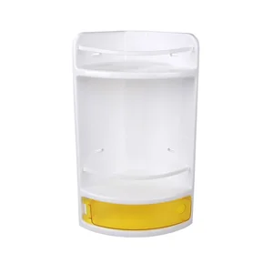 АЛЬТЕРНАТИВА Полка для ванной М 3153 желтый