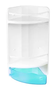 АЛЬТЕРНАТИВА Полка для ванной М 3156 бирюзовый