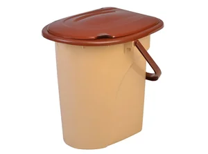ЭЛЬФПЛАСТ Ведро-туалет 22 л. 143 бежевый