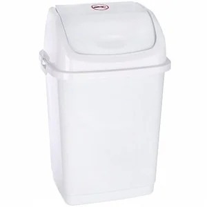 РОССПЛАСТ Ведро для мусора 18 л. Камелия № 3 РП 1013 белый
