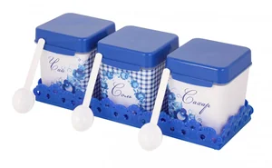 АЛЬТЕРНАТИВА Набор ёмкостей на подставке 1,2 л. Флорель М 4724