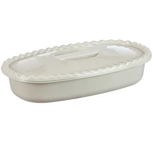 М-ПЛАСТИКА Миска 2,7 л. М 1323 белый ротанг