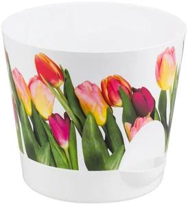 М-ПЛАСТИКА Кашпо Ника Деко 2,7л. М 3078 тюльпан