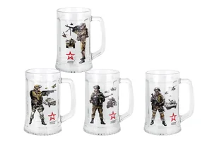 КОРАЛЛ Кружка для пива 500 мл. Армия России 1144