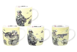 КОРАЛЛ Кружка 350мл. Армия России AR4