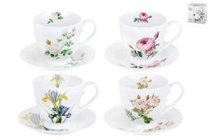 КОРАЛЛ Набор чайный 2 пр. Bloom YQ1976-4