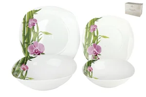 КОРАЛЛ Набор столовый 19пр. Бамбук YQ1303